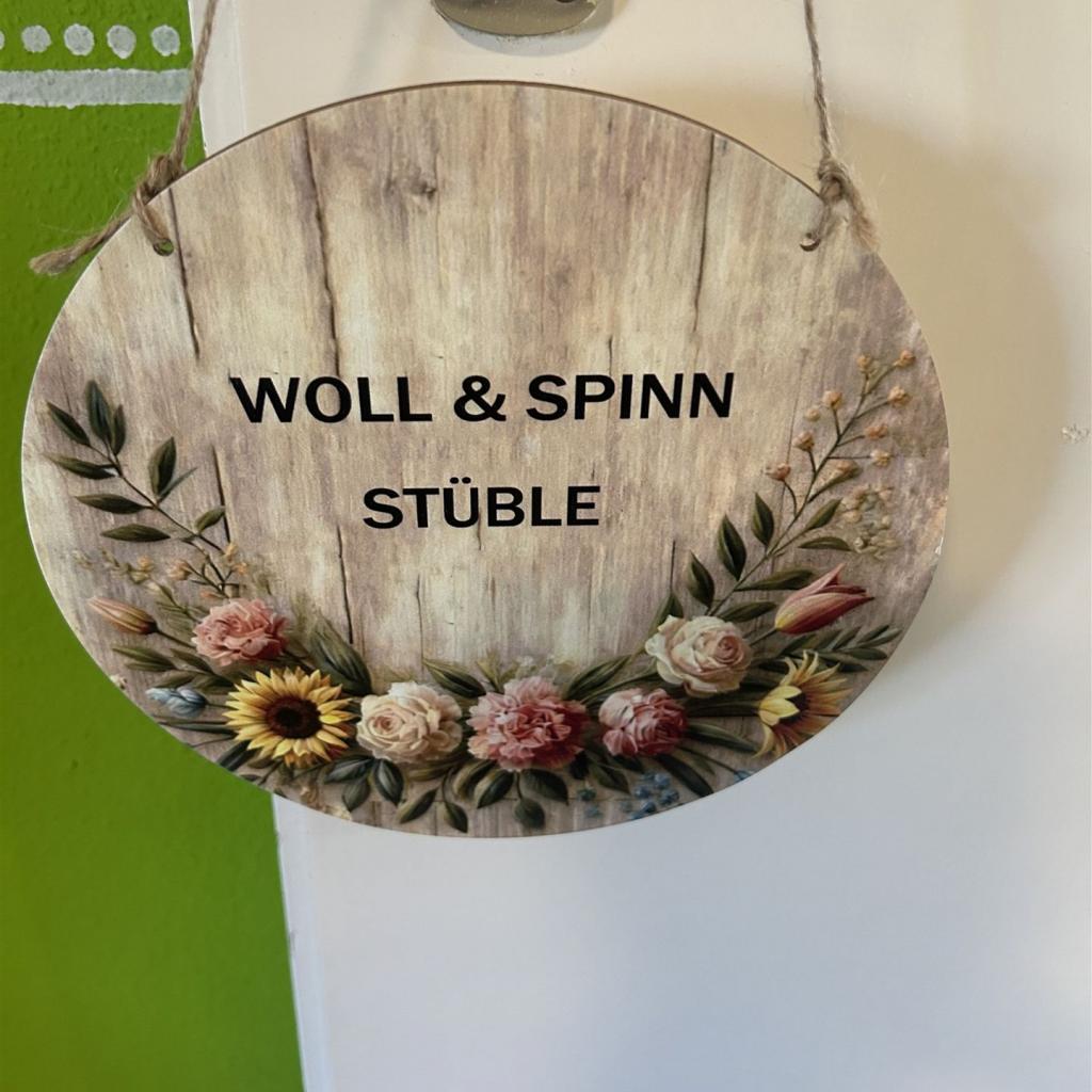 Schild - Wollstüble